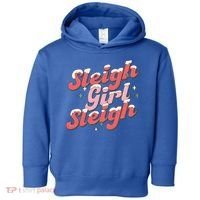 Retro Sleigh Sleigh Xmas Holiday Christmas Gift Toddler Hoodie thumb 0