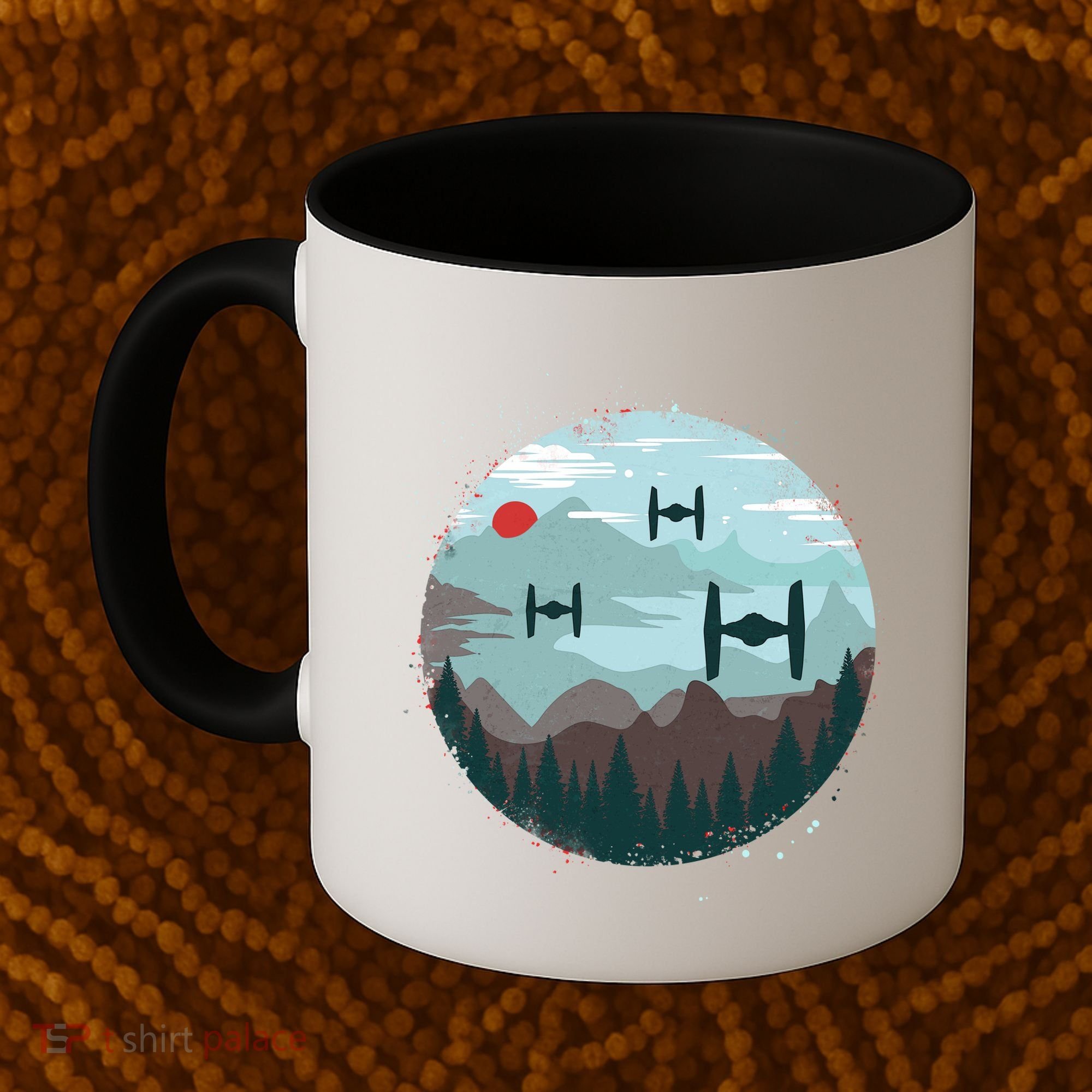 Retro Scifi Space Ships Coffee Mug