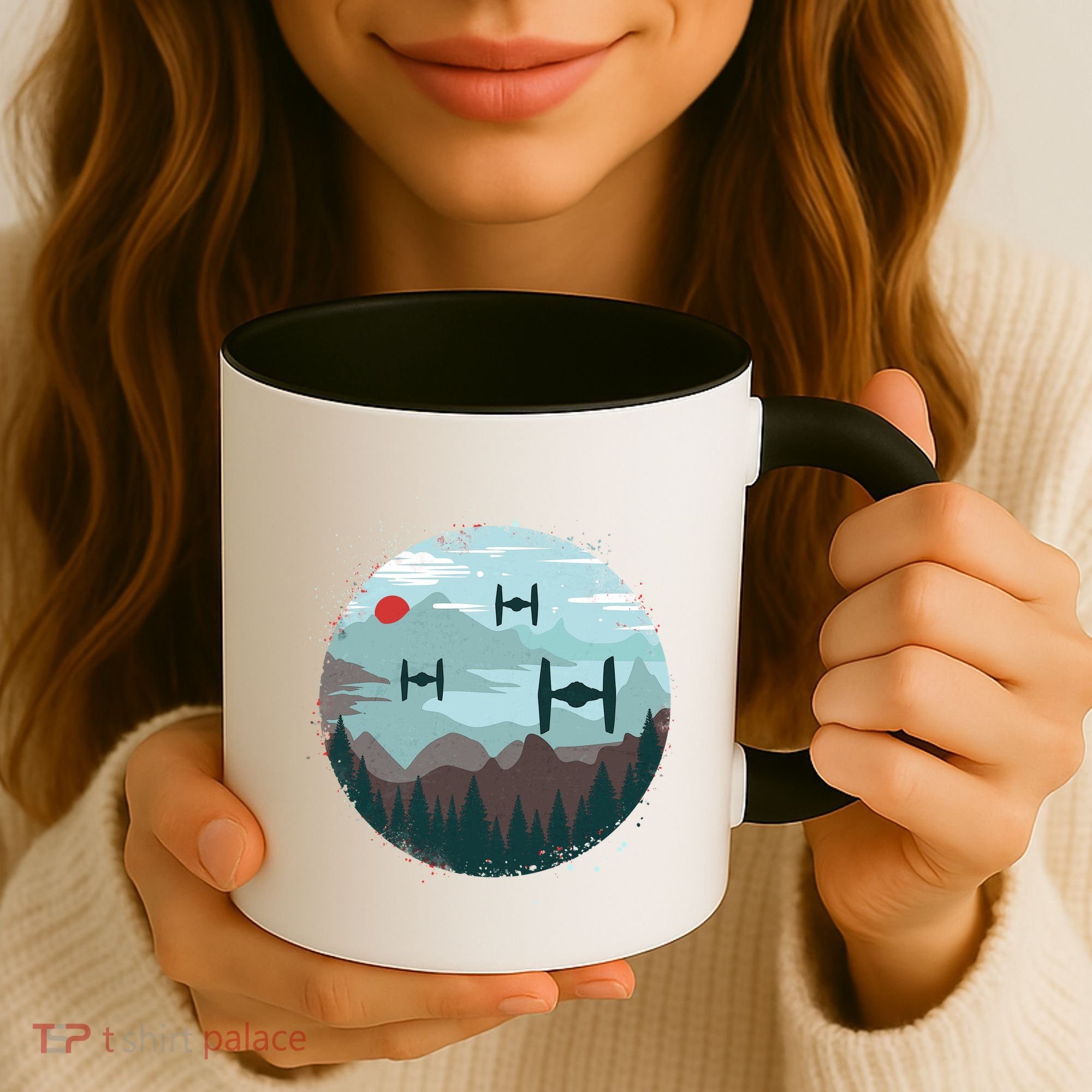 Retro Scifi Space Ships Coffee Mug