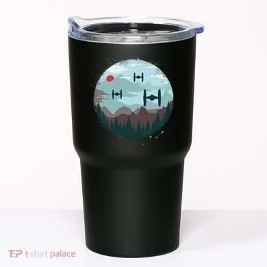Retro Scifi Space Ships Tumbler