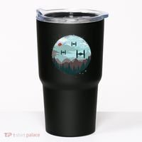 Retro Scifi Space Ships Tumbler thumb 0