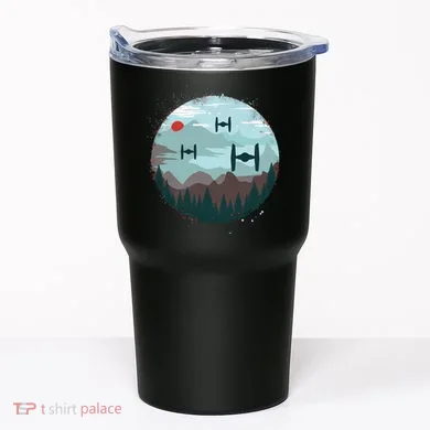 Retro Scifi Space Ships Tumbler