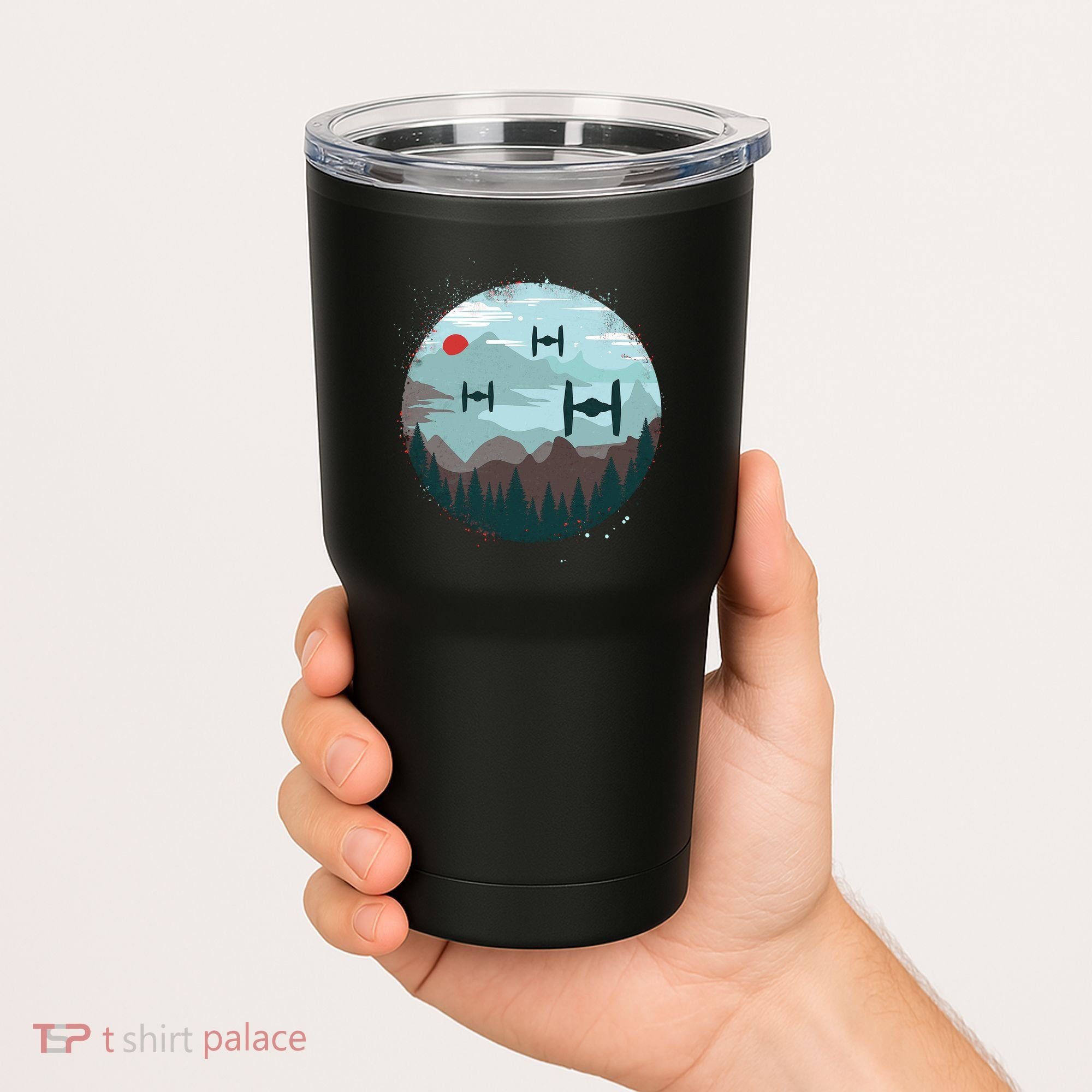Retro Scifi Space Ships Tumbler