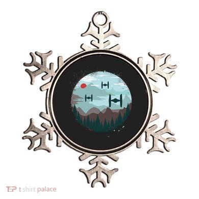 Retro Scifi Space Ships Ornament