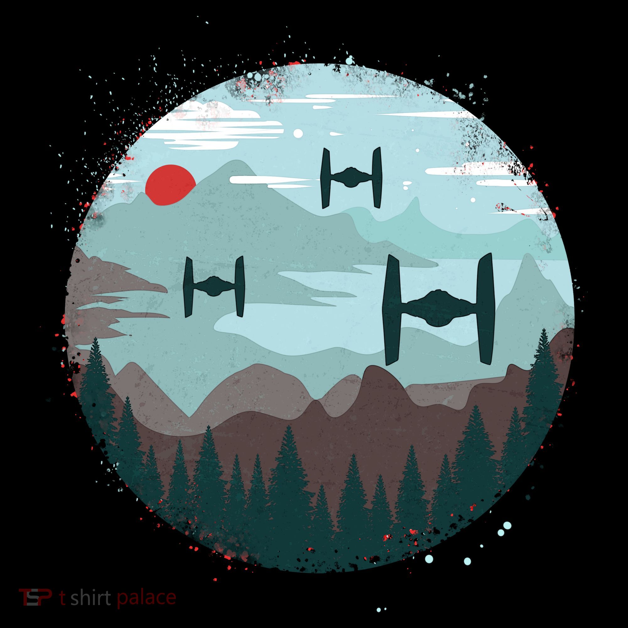 Retro Scifi Space Ships Ornament
