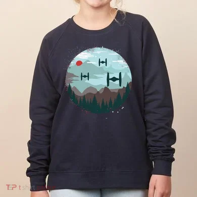 Retro Scifi Space Ships Women's Sweatshirt