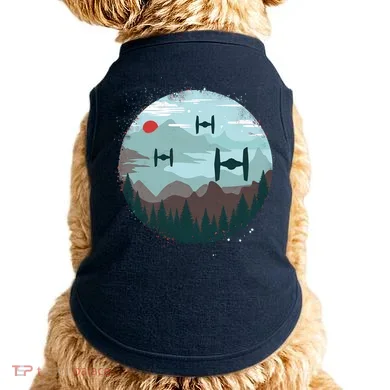 Retro Scifi Space Ships Doggie Tank