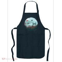 Retro Scifi Space Ships Apron thumb 0