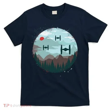 Retro Scifi Space Ships T-Shirt
