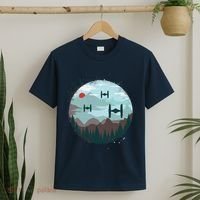 Retro Scifi Space Ships T-Shirt thumb 2