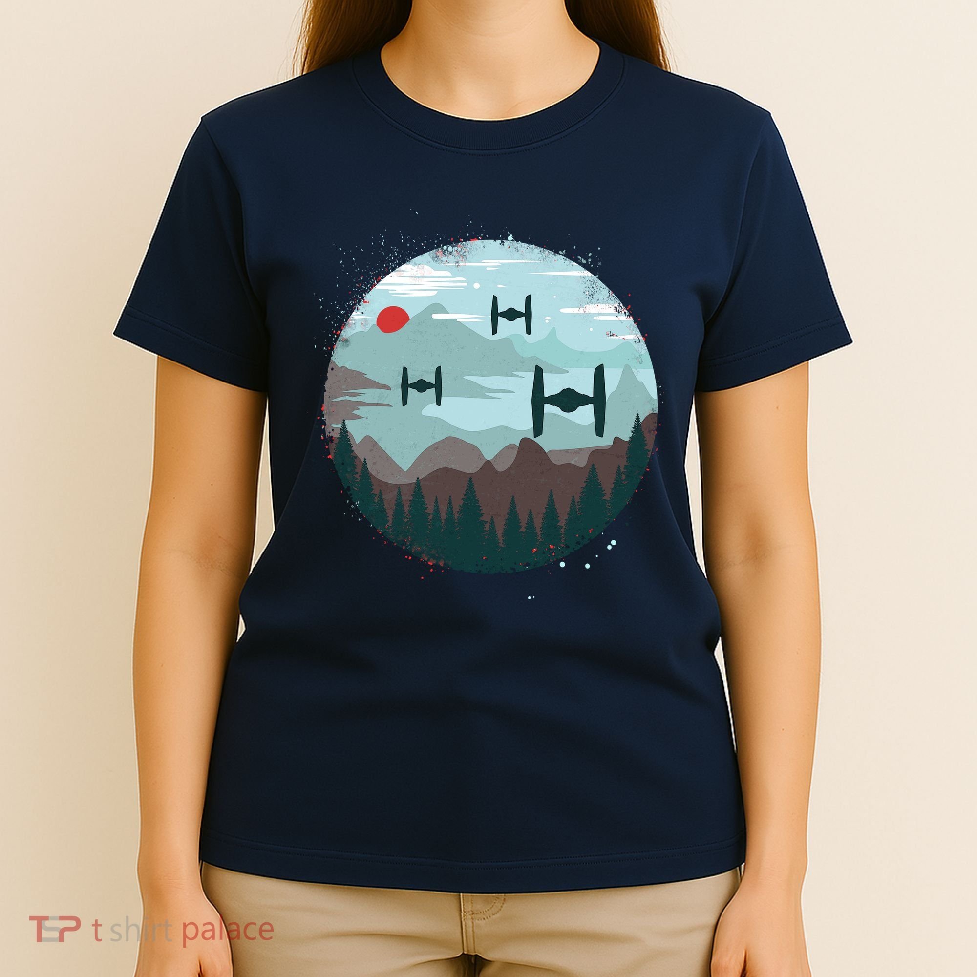 Retro Scifi Space Ships T-Shirt