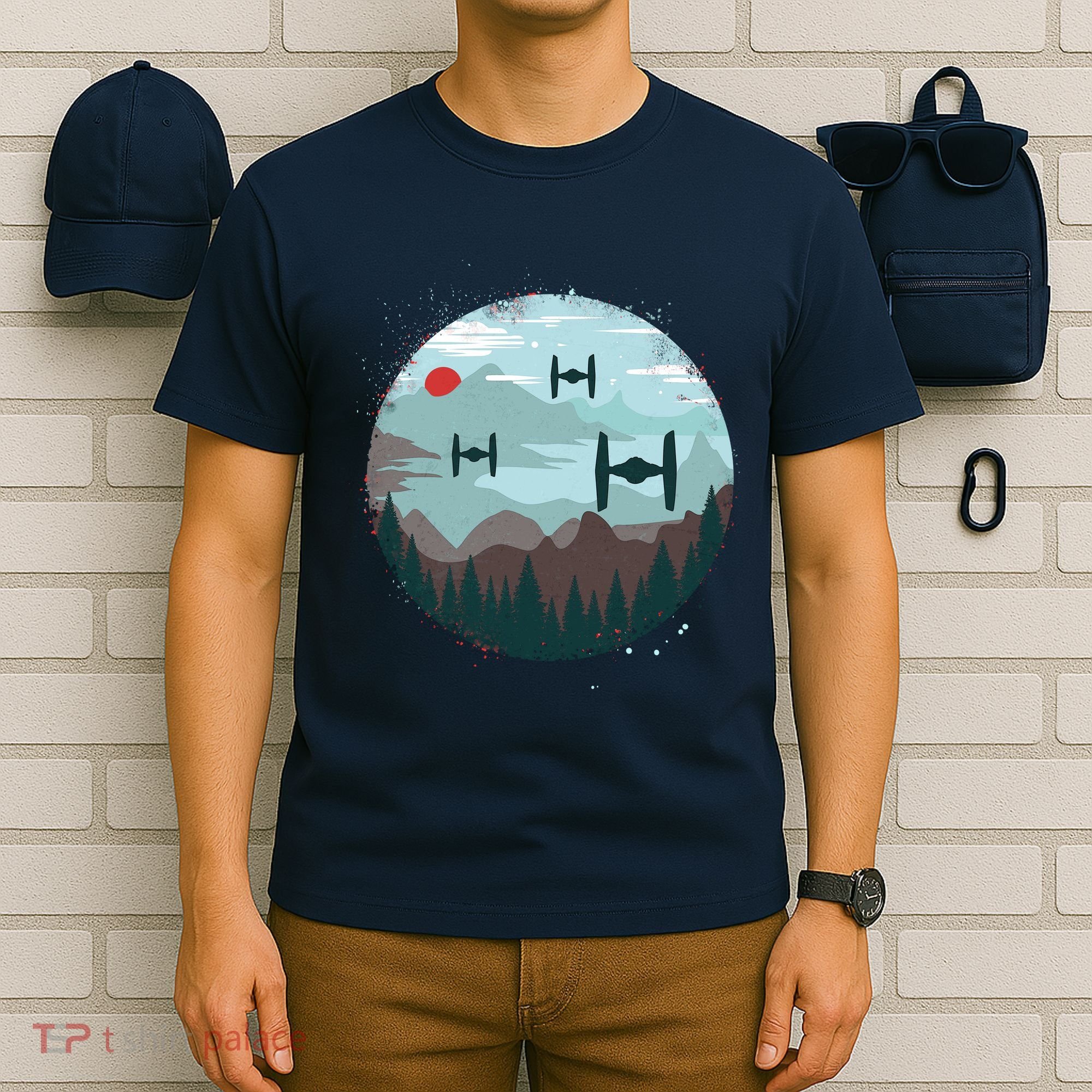 Retro Scifi Space Ships T-Shirt