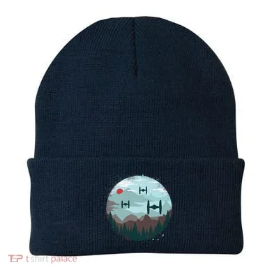 Retro Scifi Space Ships Beanie