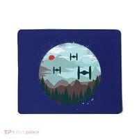 Retro Scifi Space Ships Mousepad thumb 0