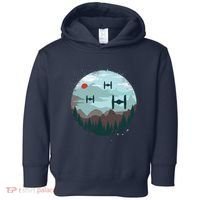 Retro Scifi Space Ships Toddler Hoodie thumb 0