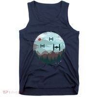 Retro Scifi Space Ships Tank Top thumb 0