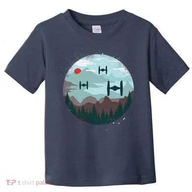 Retro Scifi Space Ships Toddler T-Shirt
