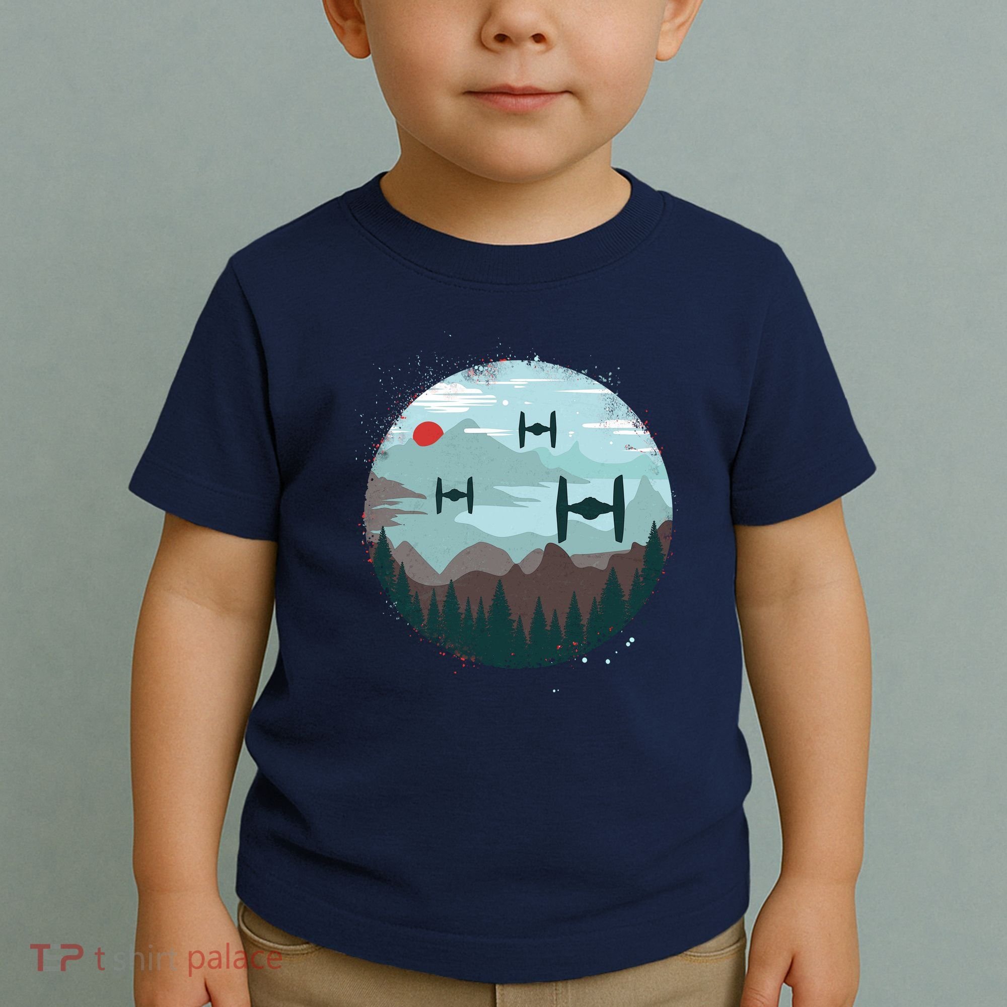 Retro Scifi Space Ships Toddler T-Shirt