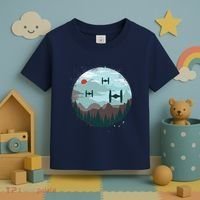 Retro Scifi Space Ships Toddler T-Shirt thumb 3