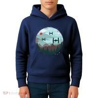 Retro Scifi Space Ships Kids Hoodie thumb 4