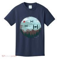 Retro Scifi Space Ships Kids T-Shirt thumb 0