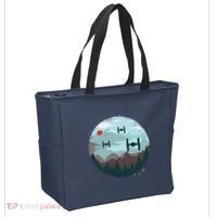 Retro Scifi Space Ships Tote Bag thumb 2