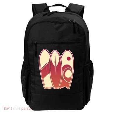 Retro Surfboard Surfing Backpack