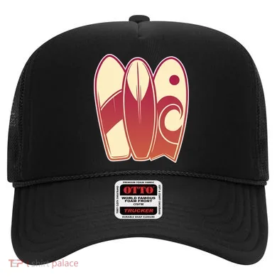 Retro Surfboard Surfing Hat