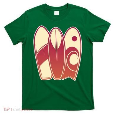 Retro Surfboard Surfing T-Shirt