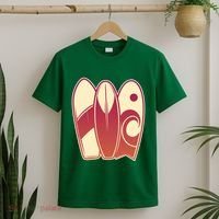 Retro Surfboard Surfing T-Shirt thumb 2