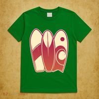 Retro Surfboard Surfing T-Shirt thumb 5