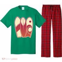 Retro Surfboard Surfing Pajama Set thumb 0