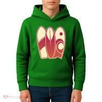 Retro Surfboard Surfing Kids Hoodie thumb 4
