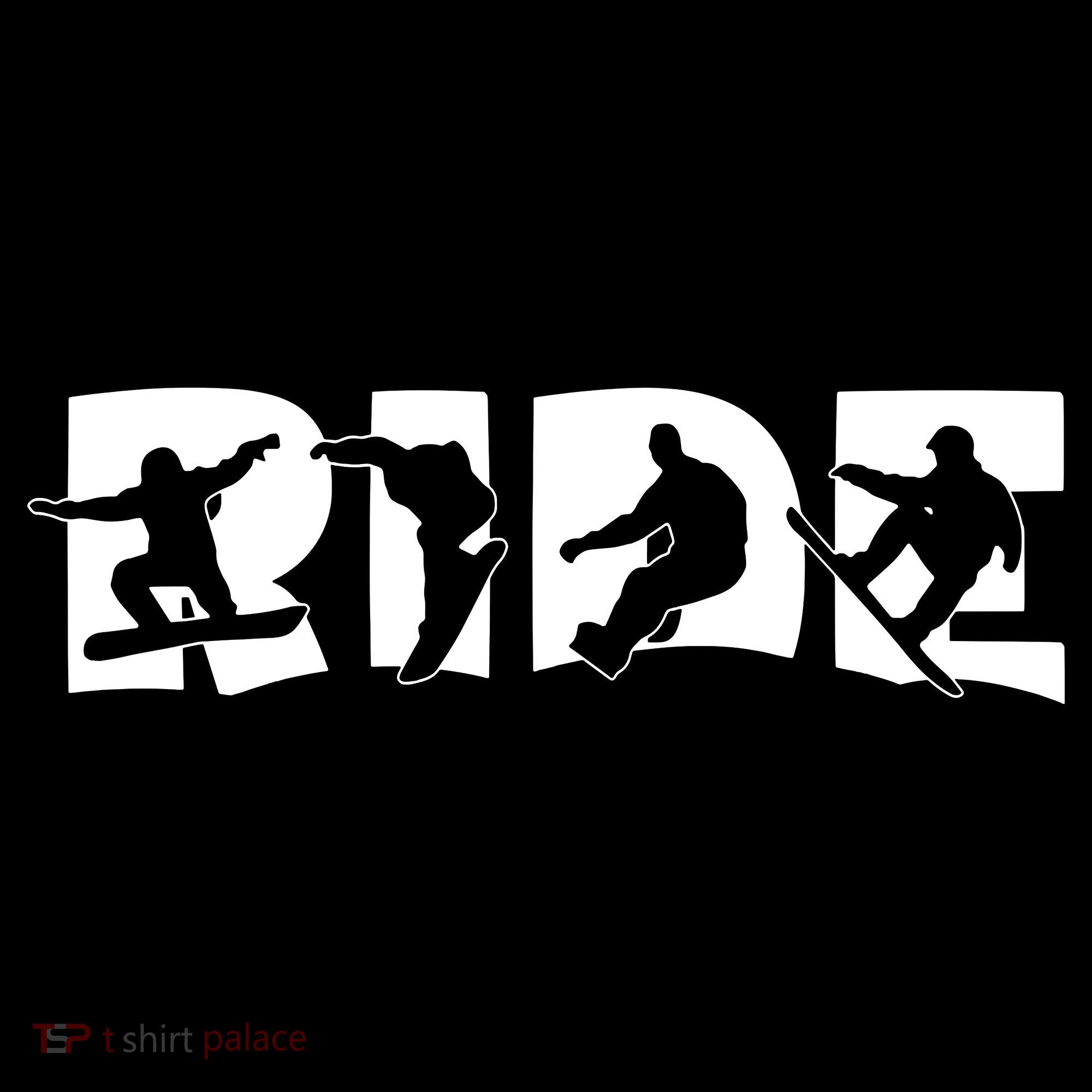 RIDE Snowboard, Snowboarder, Christmas Snowboarding Pullover Tank Top