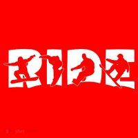 RIDE Snowboard, Snowboarder, Christmas Snowboarding Pullover Santa Hat thumb 1