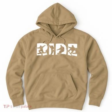 RIDE Snowboard, Snowboarder, Christmas Snowboarding Pullover Hoodie