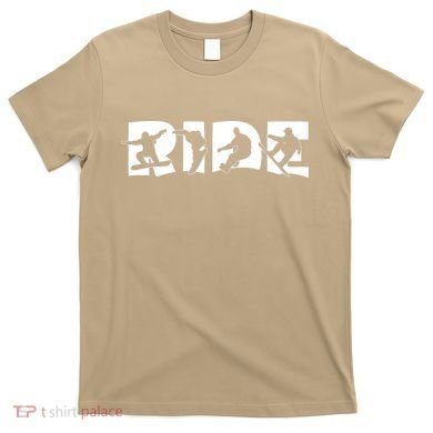 RIDE Snowboard, Snowboarder, Christmas Snowboarding Pullover T-Shirt