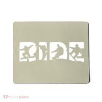 RIDE Snowboard, Snowboarder, Christmas Snowboarding Pullover Mousepad thumb 0