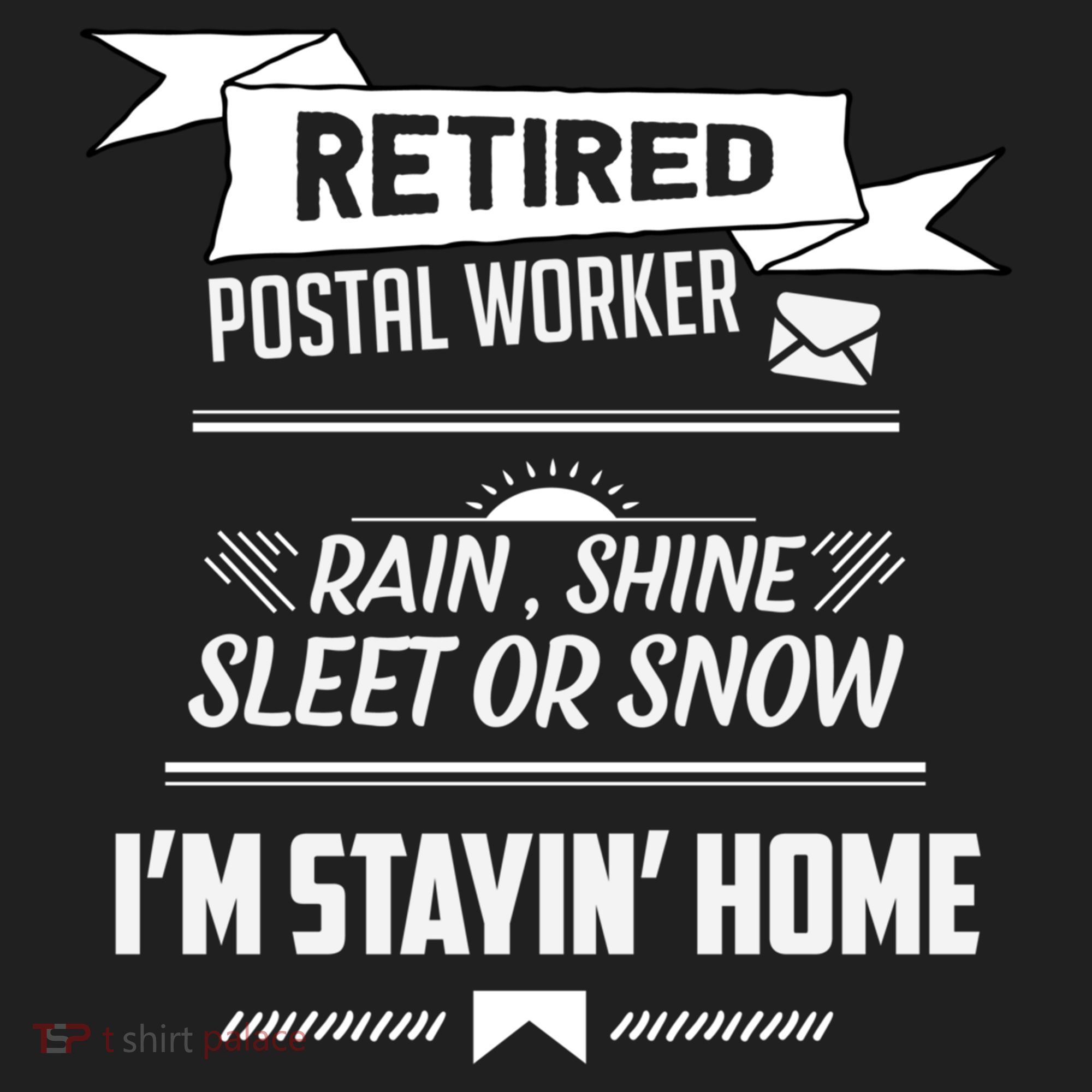 Rain Shine Sleet Funny Retired Postal Worker Mailman Gift Beanie