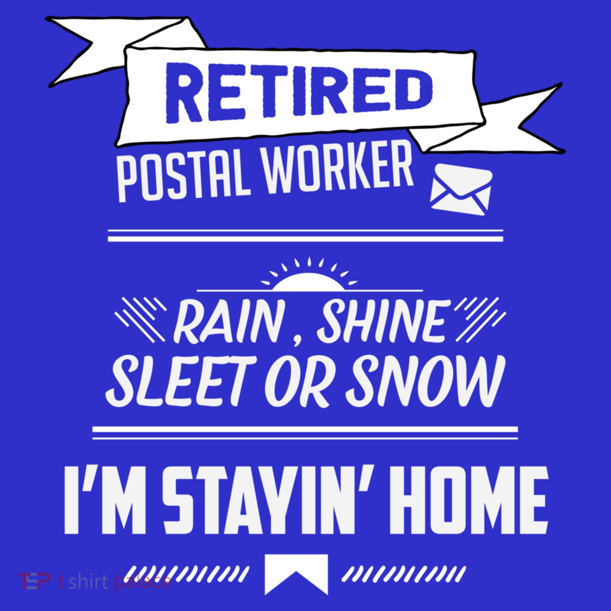 Rain Shine Sleet Funny Retired Postal Worker Mailman Gift Women's Tank Top