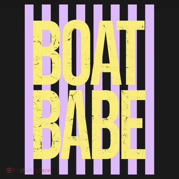 Retro Stripes Sunshine Boat Babe Toddler Hoodie