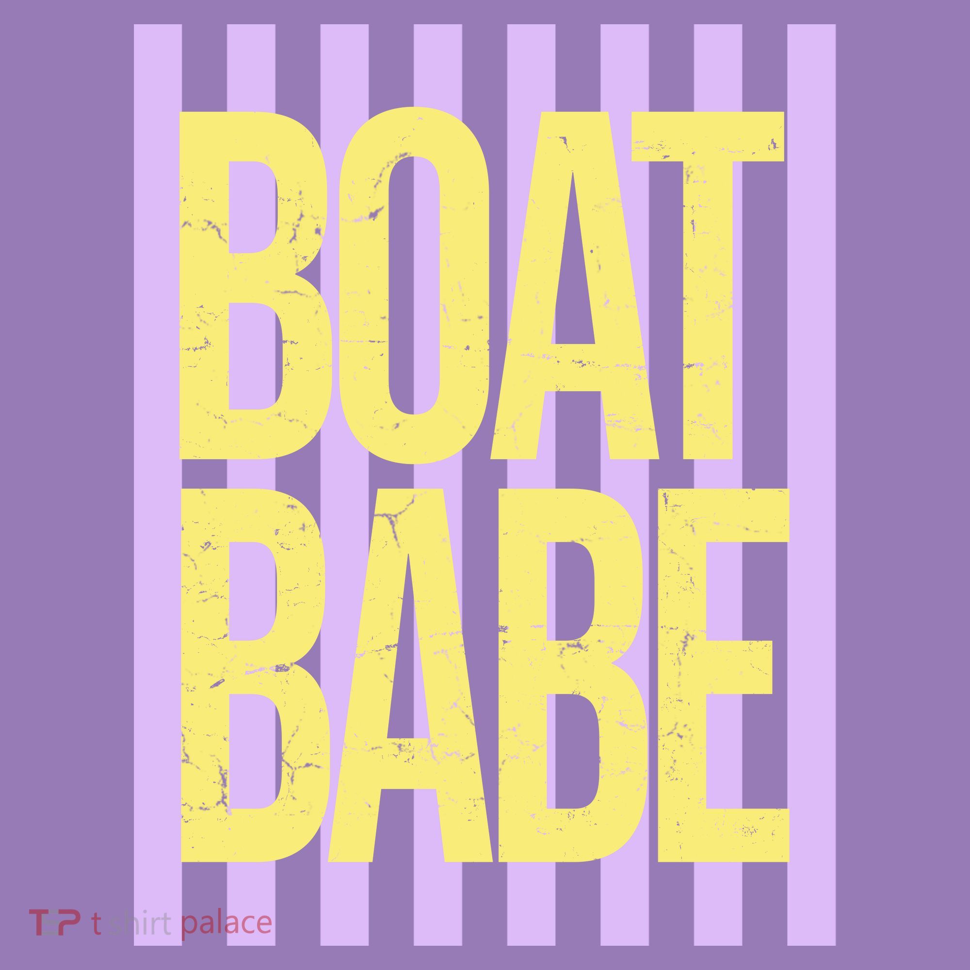 Retro Stripes Sunshine Boat Babe Baby Bodysuit