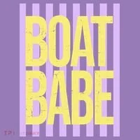 Retro Stripes Sunshine Boat Babe Toddler T-Shirt thumb 2