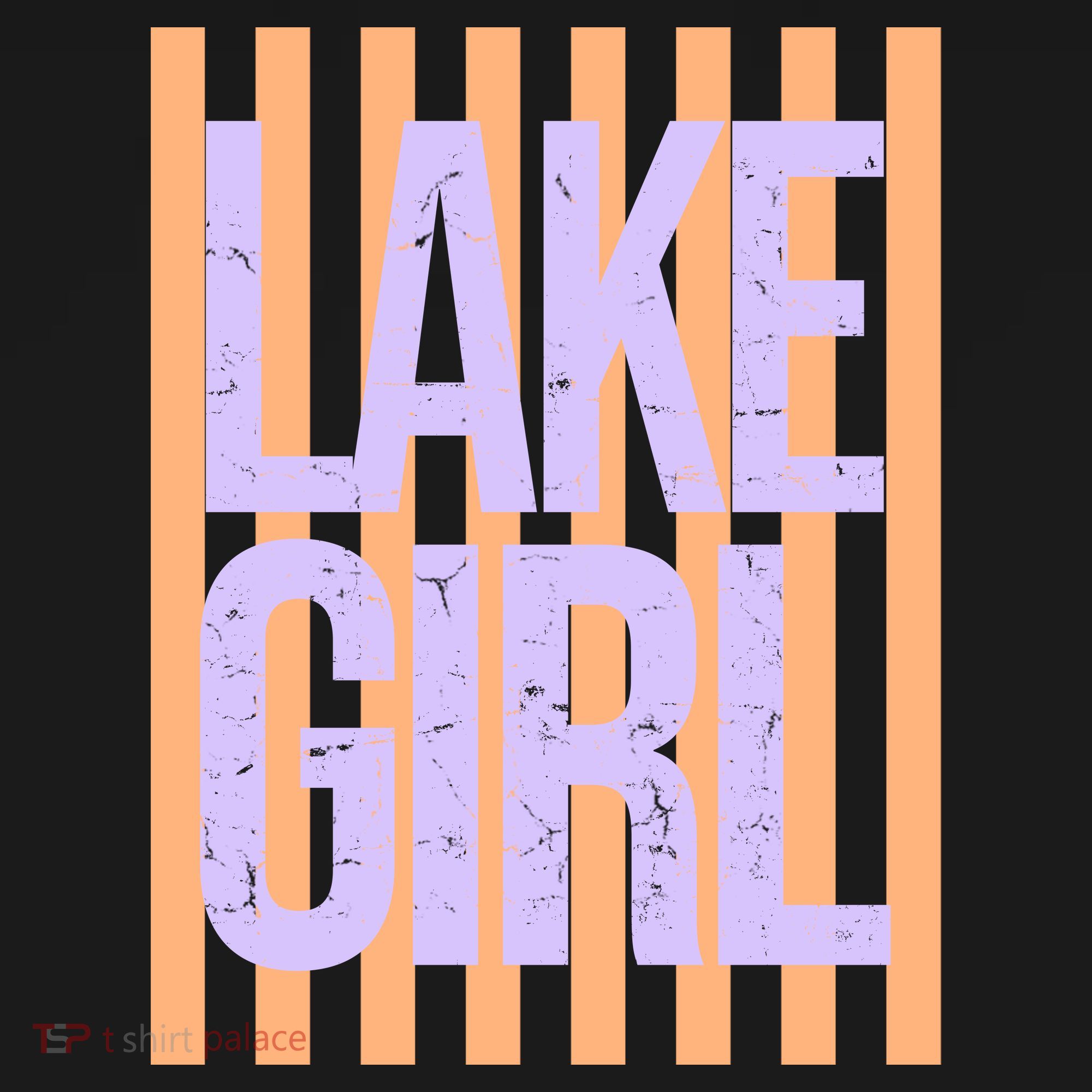 Retro Stripes Sunshine Lake Girl Women's Long Sleeve Shirt