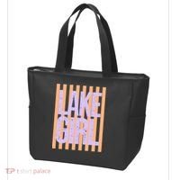 Retro Stripes Sunshine Lake Girl Tote Bag thumb 3