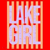 Retro Stripes Sunshine Lake Girl Santa Hat thumb 1