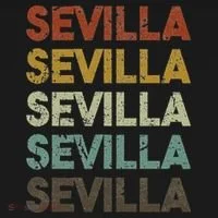 Retro Sevilla Spain 80s Style Doggie Tank thumb 4