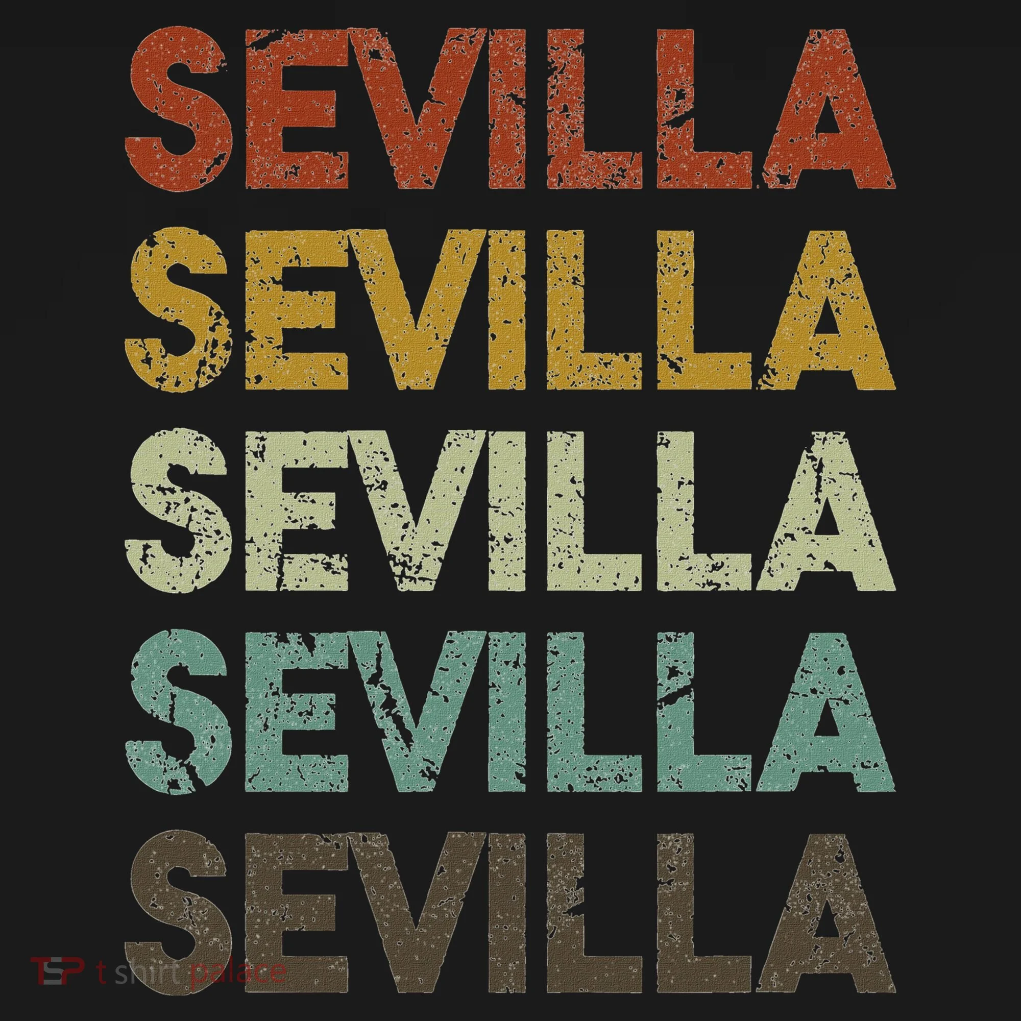 Retro Sevilla Spain 80s Style Doggie Tank