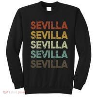 Retro Sevilla Spain 80s Style Sweatshirt thumb 0