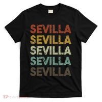 Retro Sevilla Spain 80s Style T-Shirt thumb 0